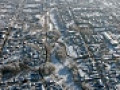 Полеты на мотопараплане зимой.
